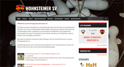 Desktop Screenshot of hohnsteiner-sv.de