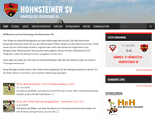 Tablet Screenshot of hohnsteiner-sv.de
